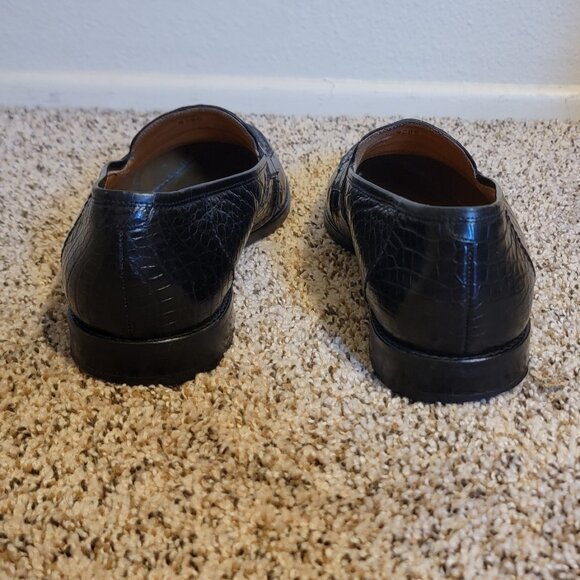 Mens Neiman Marcus by Mezlan ALLIGATOR Loafers 10.5 M main image 6